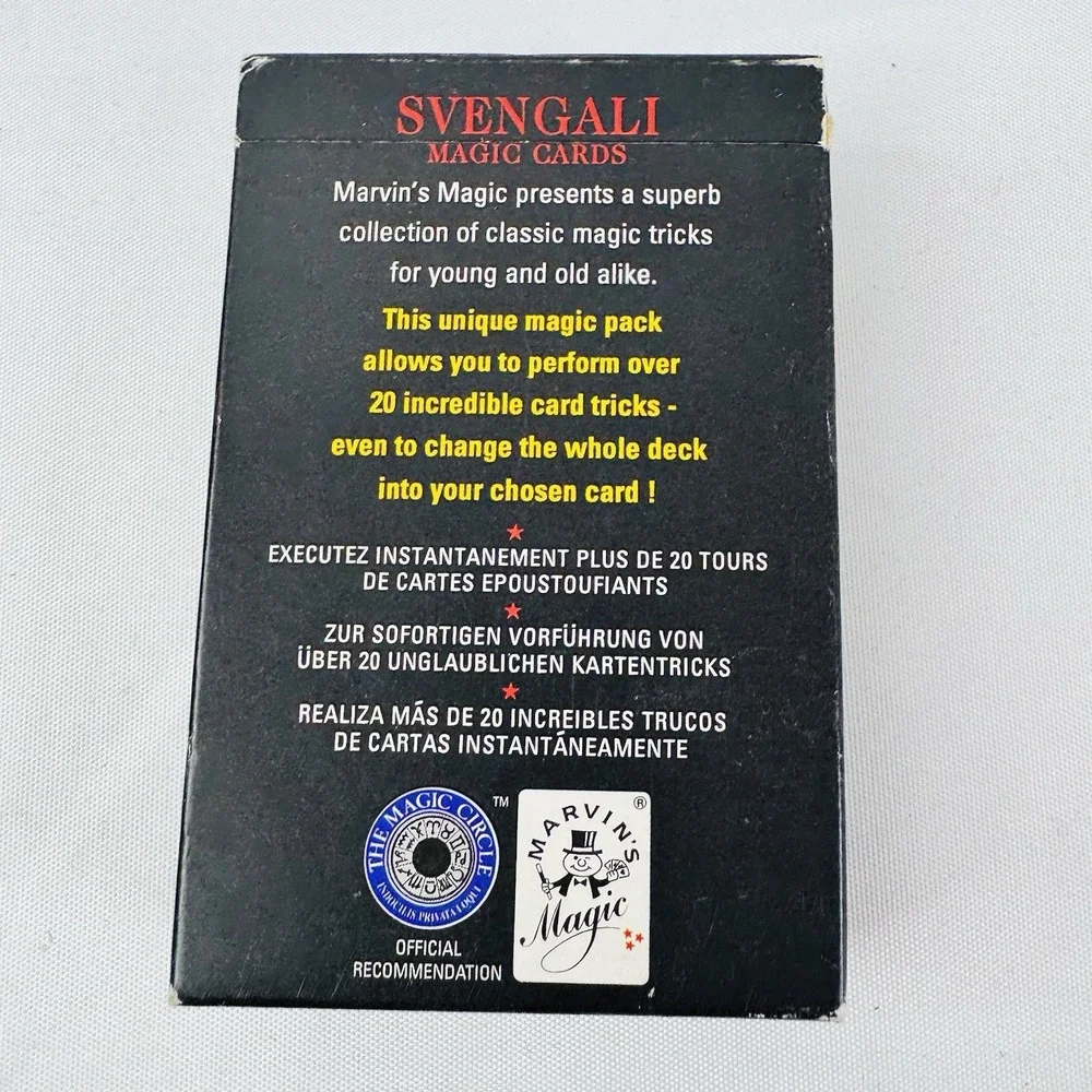 Marvin's Magic Svengali‎ Magic Cards Deck Sealed